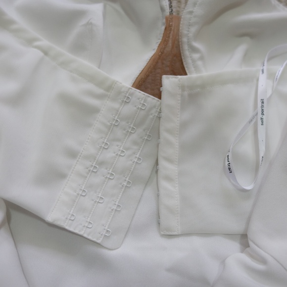 Self-Portrait Taffeta Flared Mini Dress - Picture 7 of 10